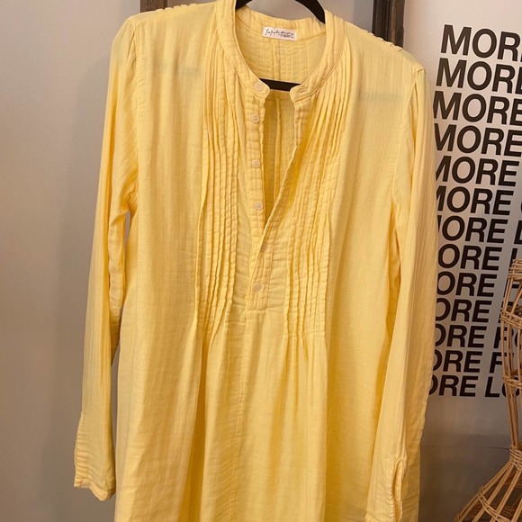 NEW Free People x CP Shades Yoko Tunic Peach Sunrise - Picture 3 of 16